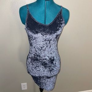 Blue prom dress